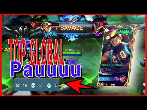 Bruno Street Football Top Global by Pauuuu‼️Best build Win Rate 74.9% Game For Life
