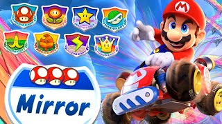 Mario Kart World - Full Grand Prix in Mirror Mode (100%) [3 Stars]
