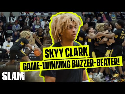 Skyy Clark Hits A Game Winning Buzzer-Beater in OT to Win the MAIT Championship! 😱🚨