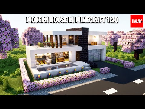 Minecraft 1.20 - Modern house tutorial