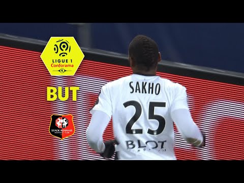 But Diafra SAKHO (9') / SM Caen - Stade Rennais FC...