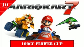 Mario Kart 7 [10] - 100cc Flower Cup (3 Stars)