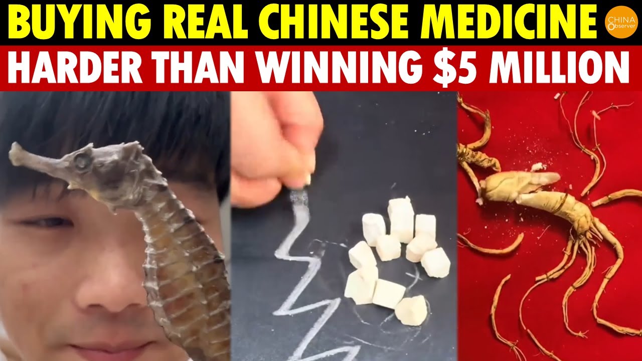 Buying Real Chinese Medicine in China Harder Than Winning $5 Million! Fake Products Everywhere