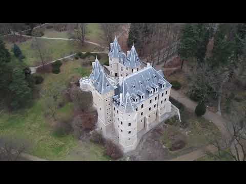 Zamek w Gołuchowie z Lotu Ptaka – Bajkowe Piękno w 4K - Poland