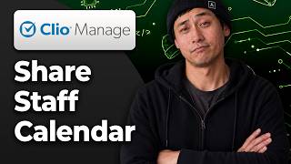 How to Share a Calendar with Staff in Clio Manage [2026 Full Guide]