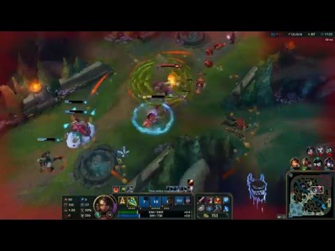 AD Tank Nidalee Top Lane PoV | 22/0/13 Perfect Game