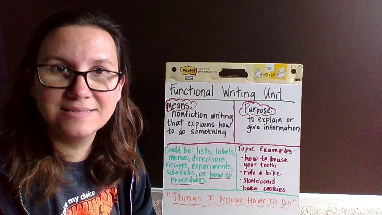 Functional Writing Introduction