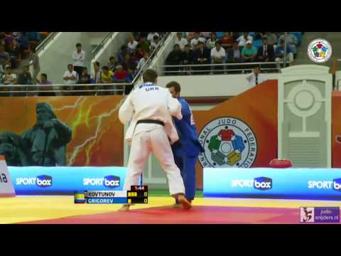 Judo 2013 Grand Prix Ulaanbaatar: Kovtunov (UKR) - Grigorev (RUS) [-90kg] final