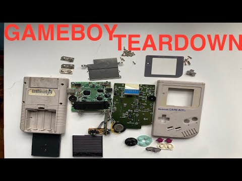 Nintendo Gameboy Teardown - Original Model 1989 - DMG-01