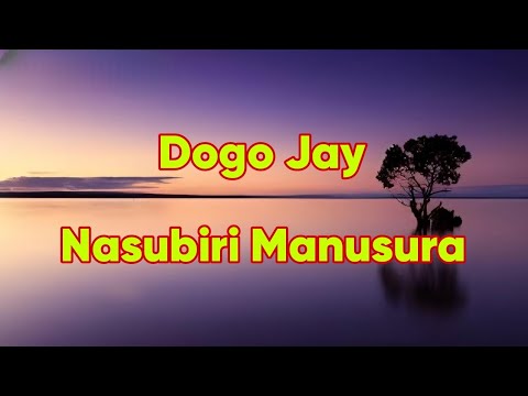 Dogo Jay Tushauriane Modern Taradance - Nasubiri Manusura Official Audio