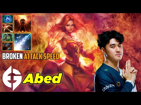 Abed - LINA CRAZY ATTACK SPEED | BROKEN DAMAGE BUILD