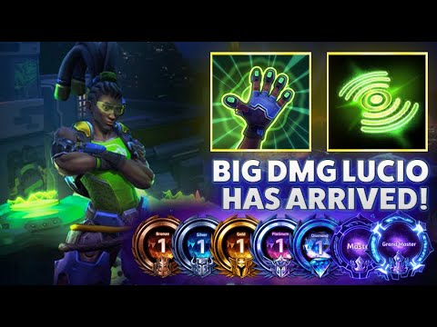 Lucio High Five - BIG DAMAGE LUCIO HAS ARRIVED! - Hardstuck Bronze 5 Adventures 2022