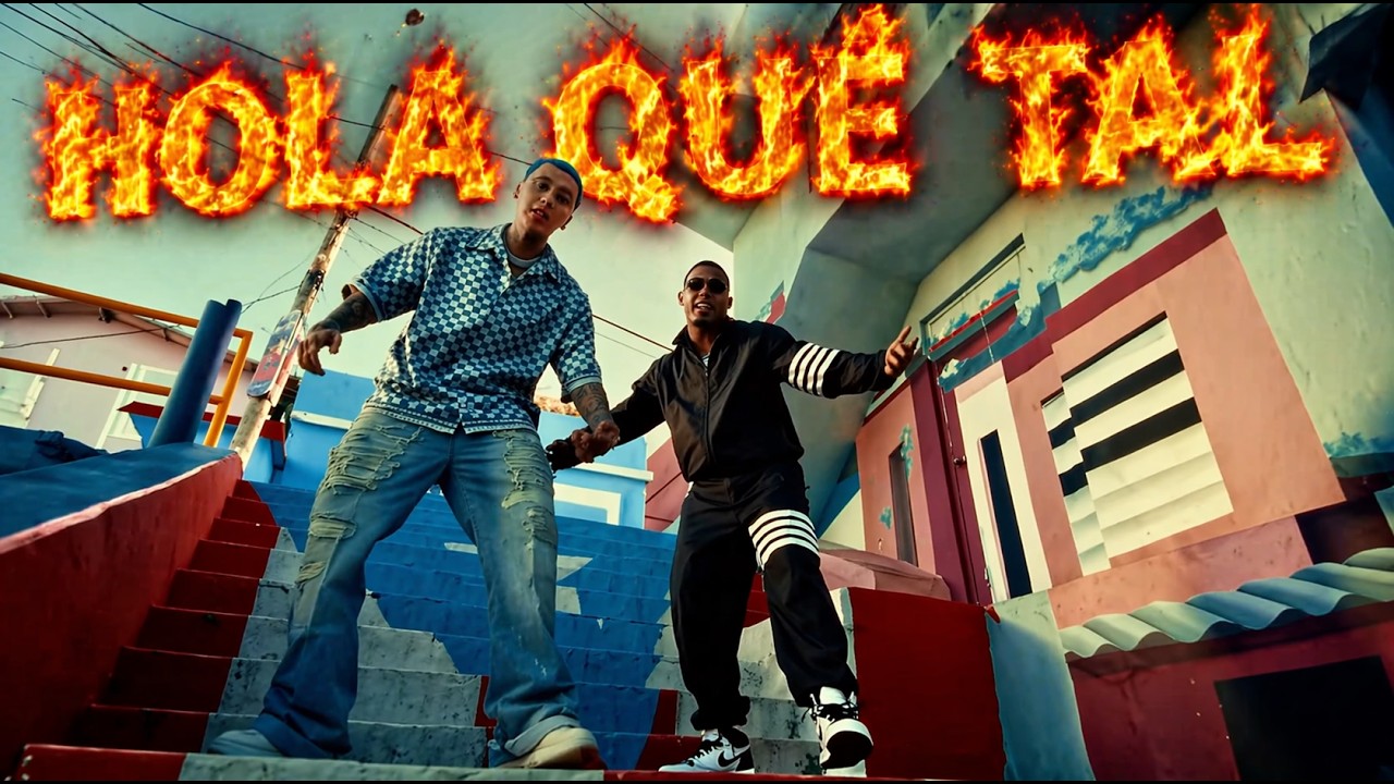 Blessd, Myke Towers - HOLA QUÉ TAL (Lyric Video)