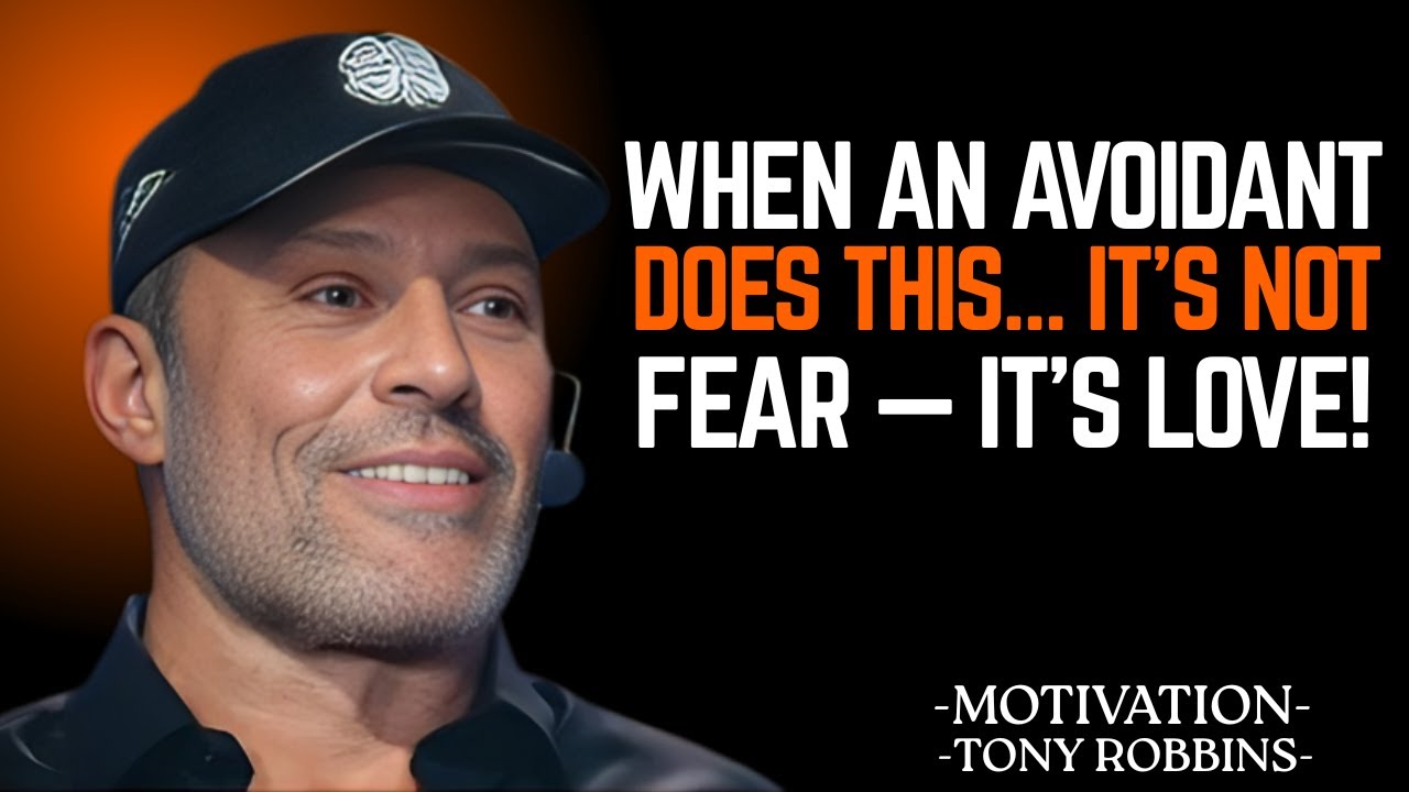 WHEN AN AVOIDANT DOES THIS… IT’S NOT FEAR — IT’S LOVE!" | Tony Robbins Motivational Speech