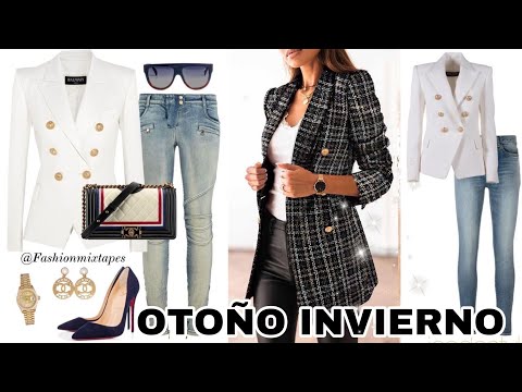 MODA OTOÑO INVIERNO 2022/23 OUTFITS DE MODA OTOÑO INVIERNO LOOKS EN TENDENCIA 2022/23
