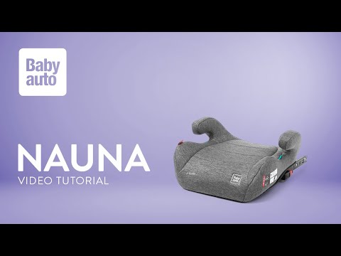 Rialzo Seggiolino Auto Nauna I-size Black Line 125-150 Cm