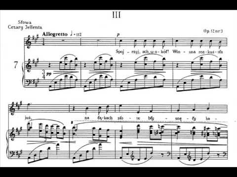 Ludomir Różycki - Orphan, op. 12, song cycle (with SCORE)