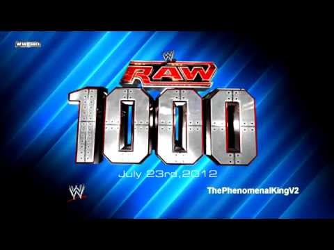 WWE RAW 1,000th Episode Theme Song - "Tonight Is the Night" + Download Link