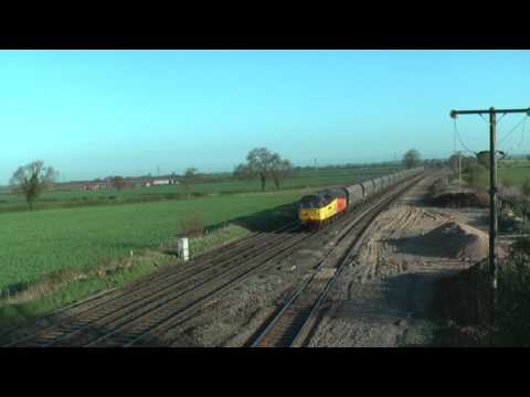 56311-56312 & 47739 pass Elford    21-04-10