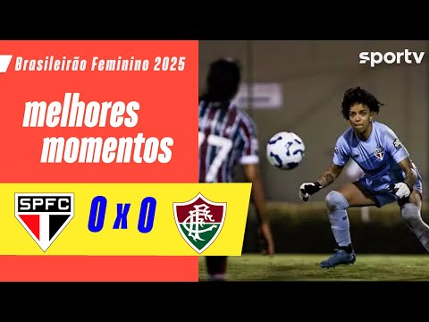 Gols e lances de São Paulo x Fluminense