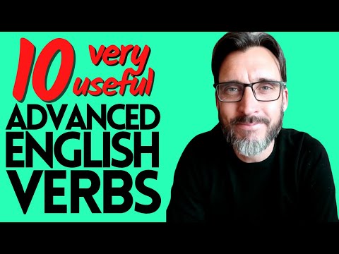 10 EXTREMELY USEFUL ENGLISH VERBS || C1 & C2 LEVEL VOCABULARY FOR CAMBRIDGE ENGLISH EXAMS + MORE.