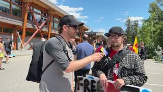 The Overheard Podcast at the G7 Protest Zone (Day 1)
