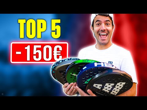 5 MEJORES PALAS de PADEL POR MENOS DE 150 € (BLACK FRIDAY) – el4Set