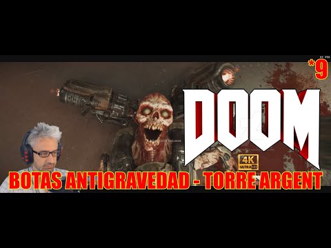 DOOM 2016 | #9 | 4K ULTRAWIDE | BOTAS ANTIGRAVEDAD - LA TORRE ARGENT | ANALISIS | GAMEPLAY ESPAÑOL