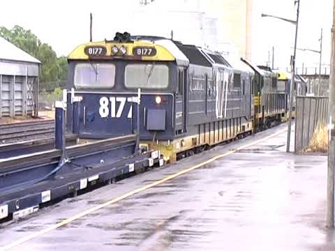 Pacific National freight train through NSW filmed by Ray Zeffert