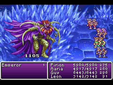Final Fantasy II GBA - Emperor (No Blood Sword) + Ending