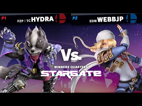 Stargate #10 | Hydra (Wolf/Chrom) vs WebbJP (Sheik) Winners Quarters