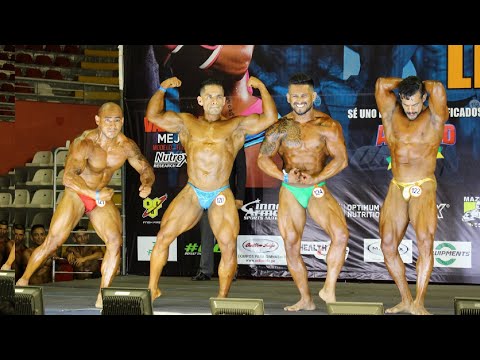 FISICOCULTURISMO SENIOR 75 kg. – MISS & MISTER LIMA 2018