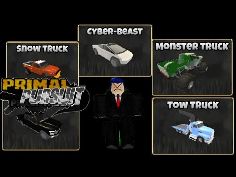 Using all trucks in primal pursuit 🦖.