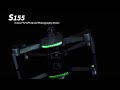 Квадрокоптер AOTULIGHT S155 - дрон з 2.7K камерою, FPV, GPS, 3-осьовим підвісом, пультом з екраном 7.2", уникненням перешкод 360 °, до 6000 м, до 40 хвилин в сумці