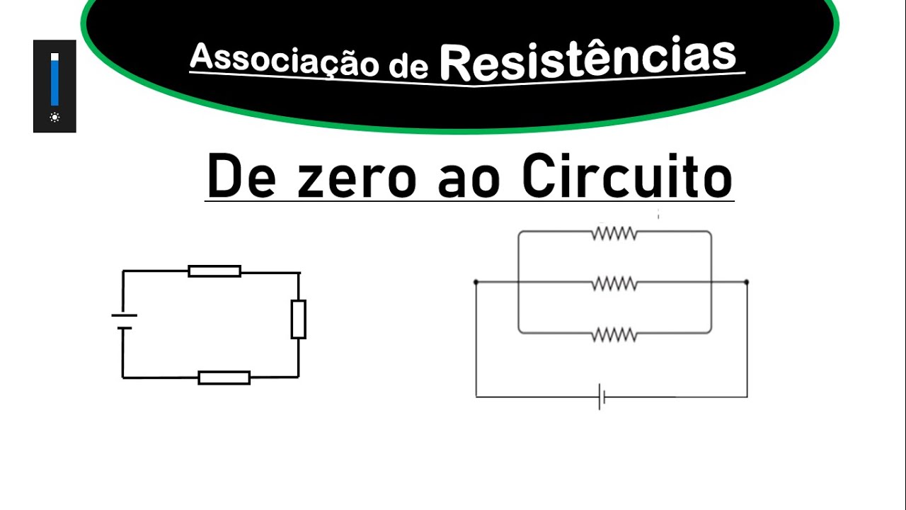 Tipos de Associação de resistência + Exercícios Práticos