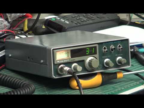 Midland 3001  CB27/81 UK FM CB radio - On The Air test