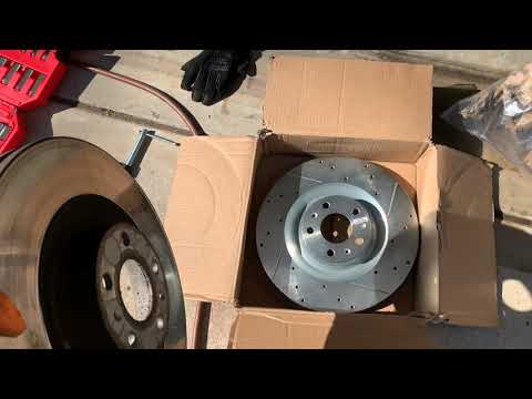 2007 Audi A8L D3 - Change Front Rotor and Brake Pads