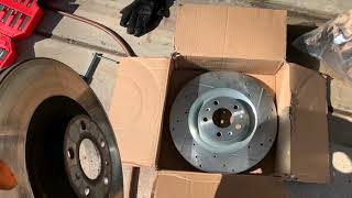 2007 Audi A8L D3 - Change Front Rotor and Brake Pads