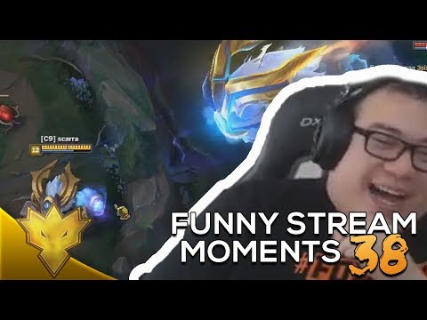 Scarra's INSANE ORNN Ulti! - CLEANEST Lee Sin Escape! - League of Legends Funny Stream Moments #38