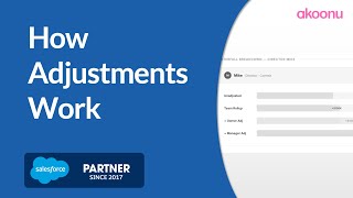 How Adjustments Work