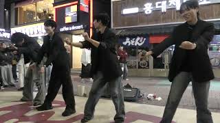 Download lagu 251019 Korea Kpop Dance Team mocean (모션) - What's Happening? (B1A4) Hongdae busking mp3
