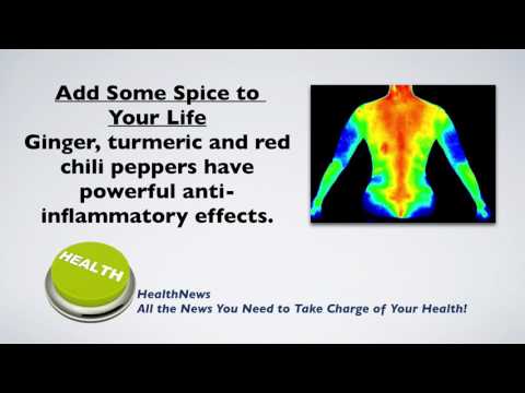 How to reduce body inflammation and reduce the risk of heart disease, cancer, and Alzheimers