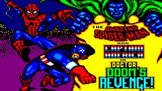 [Amstrad CPC] The Amazing Spider-Man And Captain America In Doctor Doom's Revenge! - Longplay
