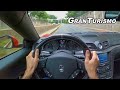 Screaming Ferrari V8 Daily Driver - 2017 Maserati GranTurismo MC Sport Line POV (Binaural Audio)