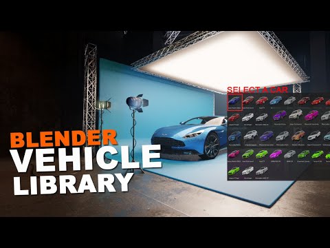 this is a car library for blender