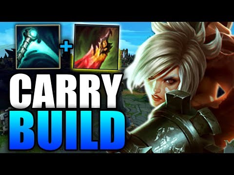 MY NEW RIVEN SNOWBALL BUILD FOR SEASON 10! (E-Reaver + 2x DORAN +DD) - League of Legends
