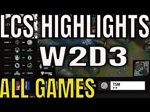 LCS Highlights ALL GAMES W2D3 Summer 2023 - Week 2 Day 3