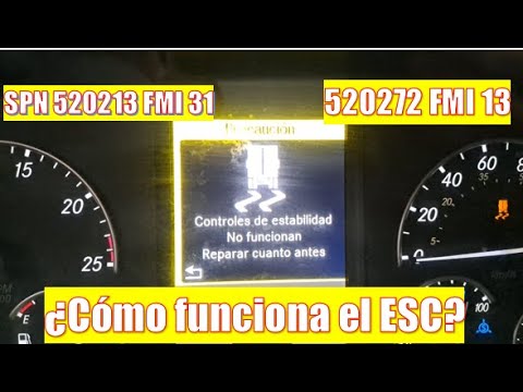 SPN 520213 FMI 31 / SPN 520272 FMI 13 ESC SYSTEM FAILURE HOW DOES THE ESC WORK?