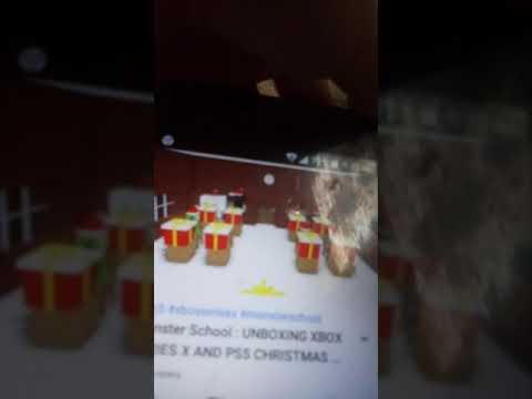 Monster school: unboxing Xbox series x and ps5 Christmas present - Minecraft animation