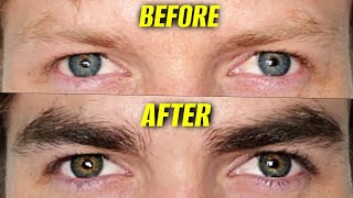 How to Grow Thicker More Masculine Eyebrows